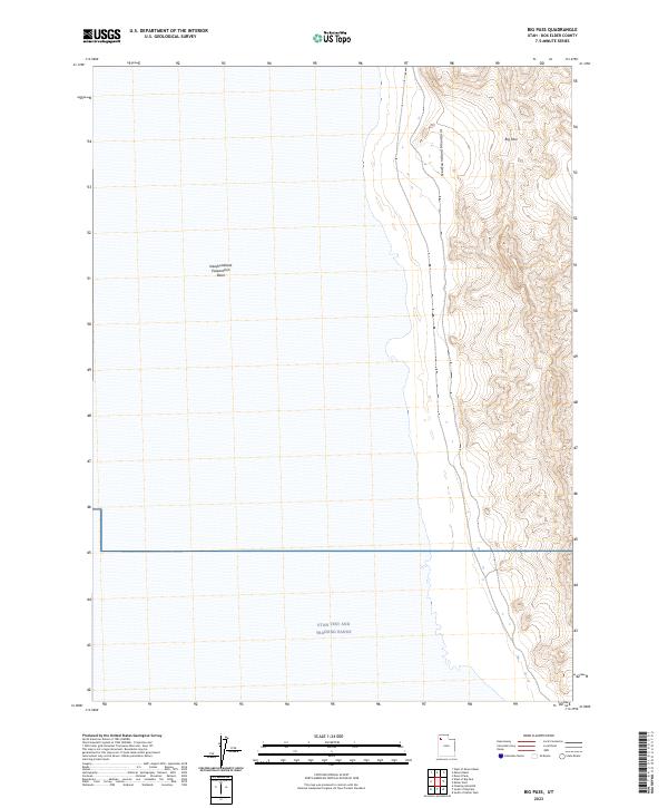 USGS Topographic Map – Big Pass