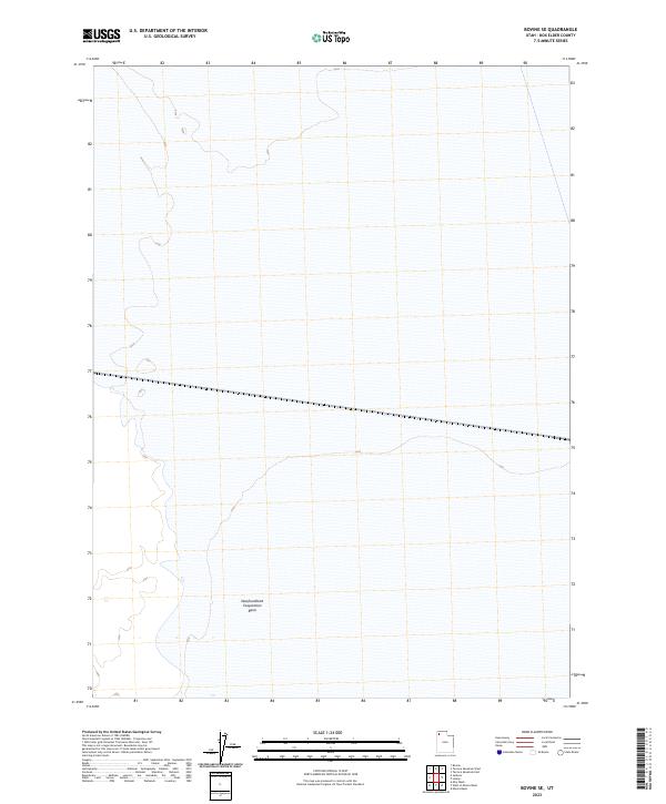 2023 Map of Bovine SE, 2023 Print