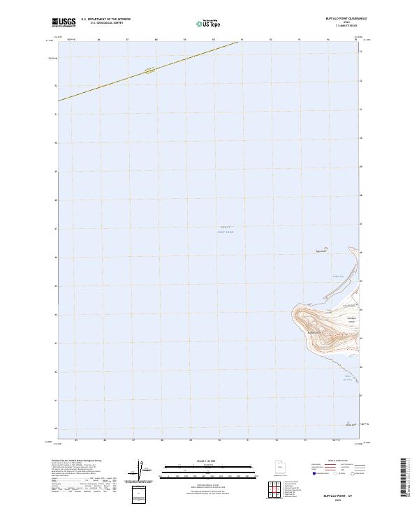 USGS Topographic Map – Buffalo Point