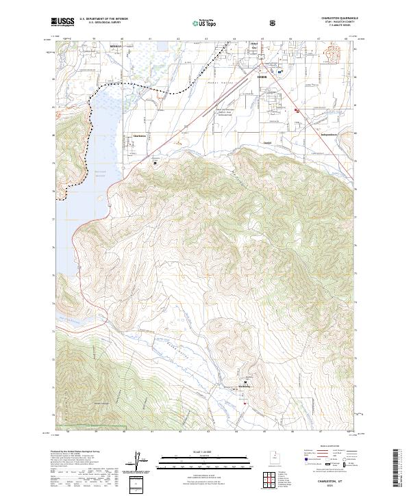 USGS Topographic Map – Charleston