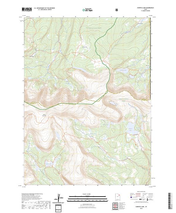 USGS Topographic Map – Chepeta Lake