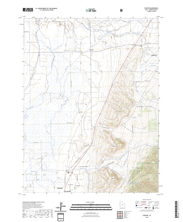 USGS Topographic Map – Chester