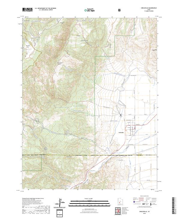 USGS Topographic Map – Circleville