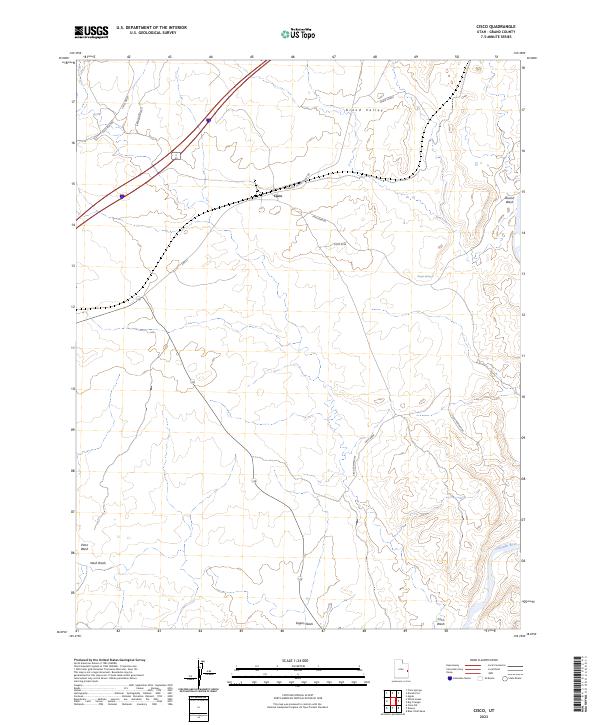 USGS Topographic Map – Cisco