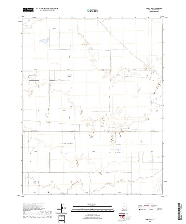 USGS Topographic Map – Clark Farm