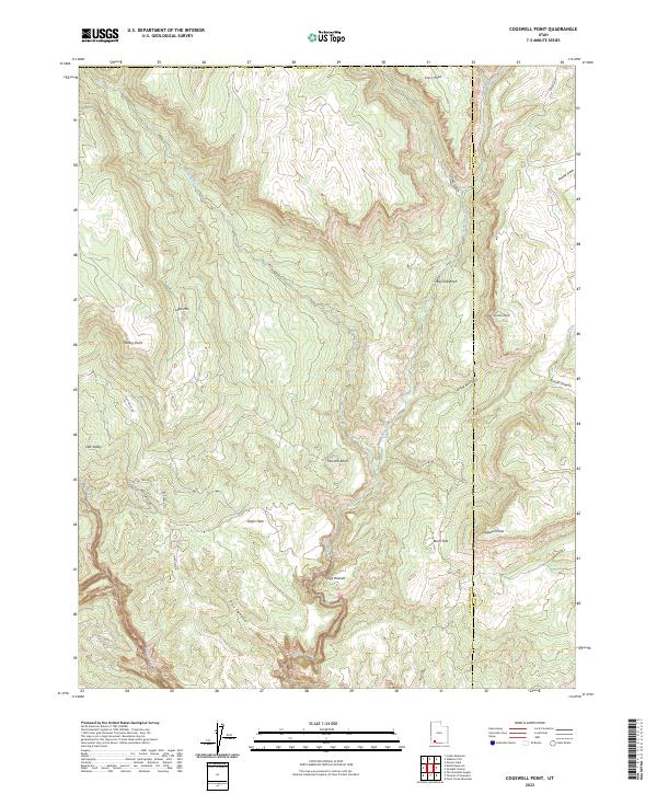 USGS Topographic Map – Cogswell Point