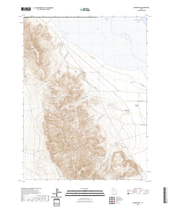 USGS Topographic Map – Craner Peak
