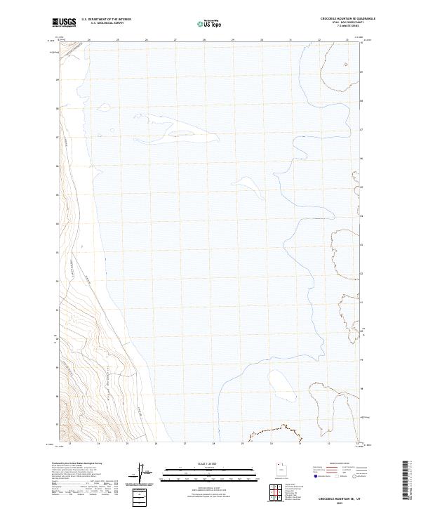 USGS Topographic Map – Crocodile Mountain SE
