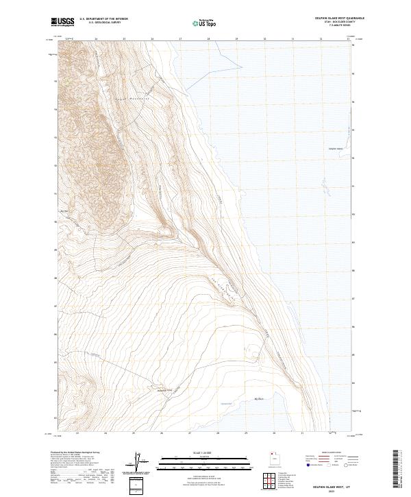 USGS Topographic Map – Dolphin Island West