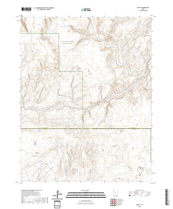 USGS Topographic Map – Egypt