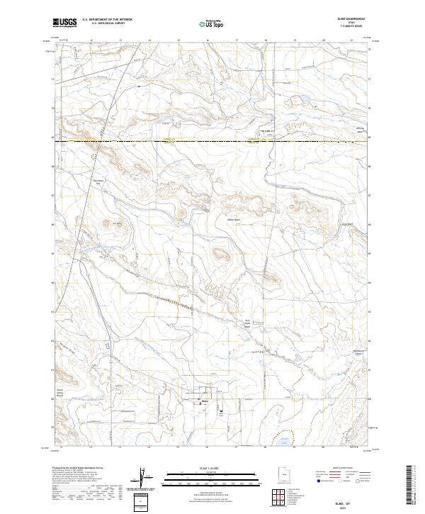 USGS Topographic Map – Elmo