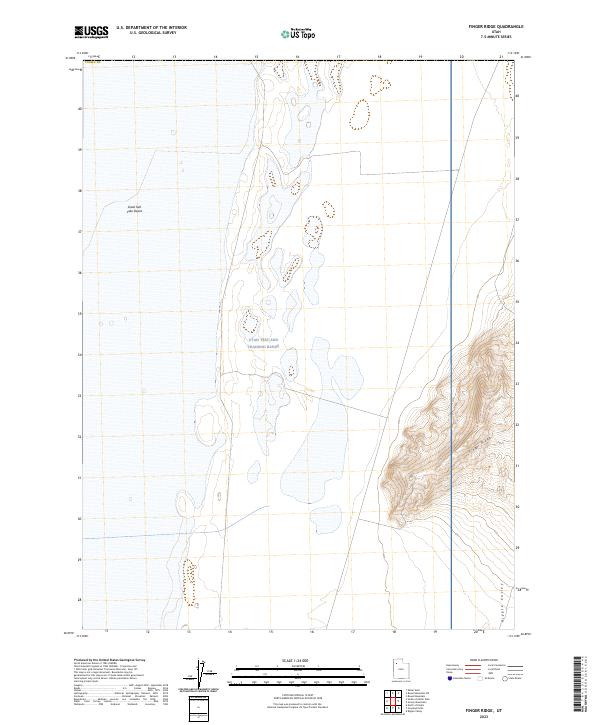 USGS Topographic Map – Finger Ridge