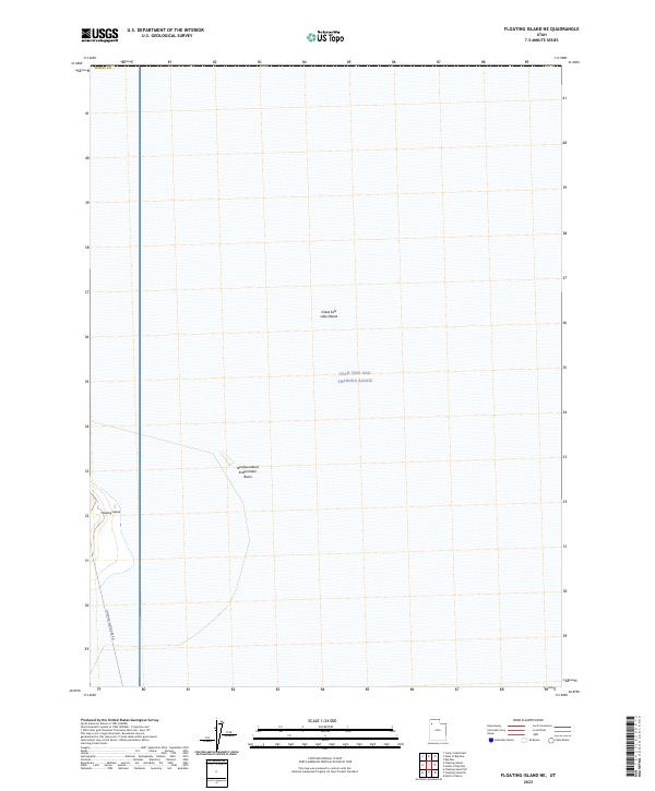 USGS Topographic Map – Floating Island NE