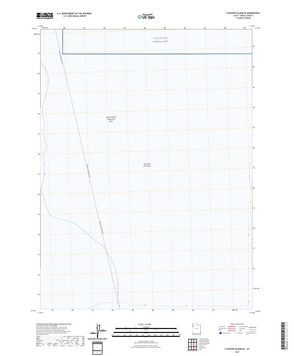 2023 Map of Floating Island SE, 2023 Print