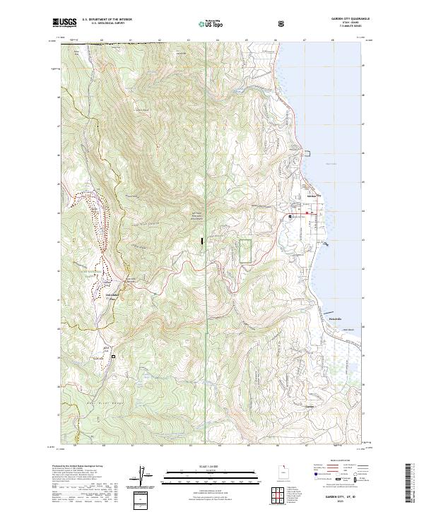 USGS Topographic Map – Garden City