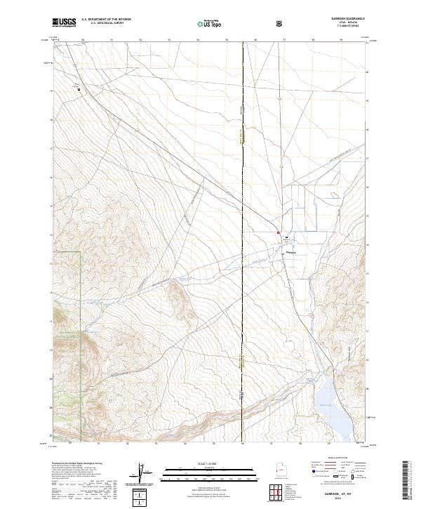 USGS Topographic Map – Garrison