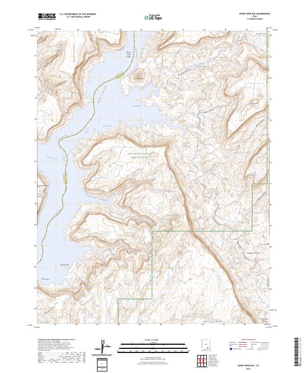 USGS Topographic Map – Good Hope Bay