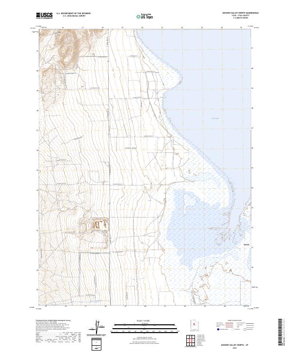 2023 Map of Goshen Valley North, 2023 Print