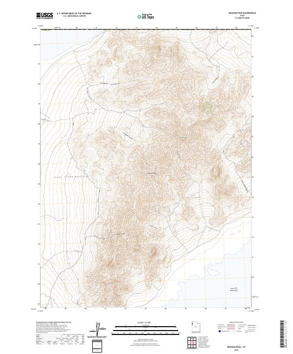 USGS Topographic Map – Graham Peak