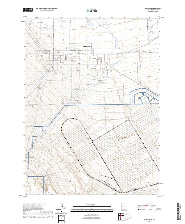 USGS Topographic Map – Grantsville