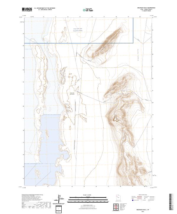 USGS Topographic Map – Grayback Hills