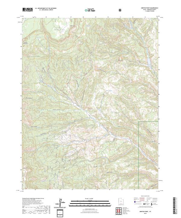 USGS Topographic Map – Griffin Point