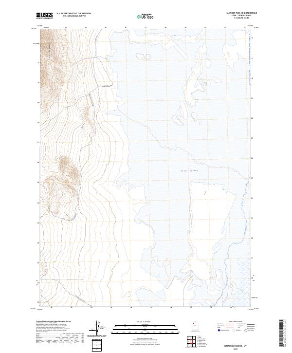 2023 Map of Hastings Pass NE, 2023 Print