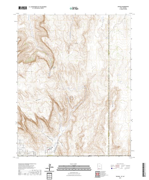 USGS Topographic Map – Hildale