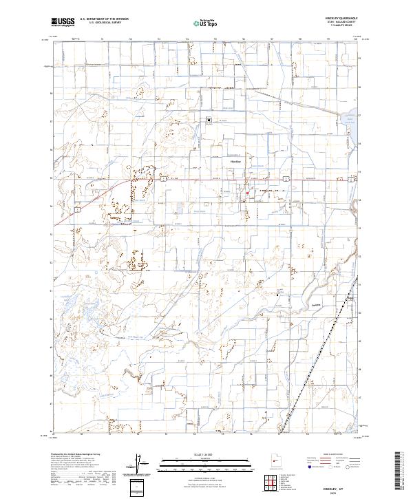 USGS Topographic Map – Hinckley