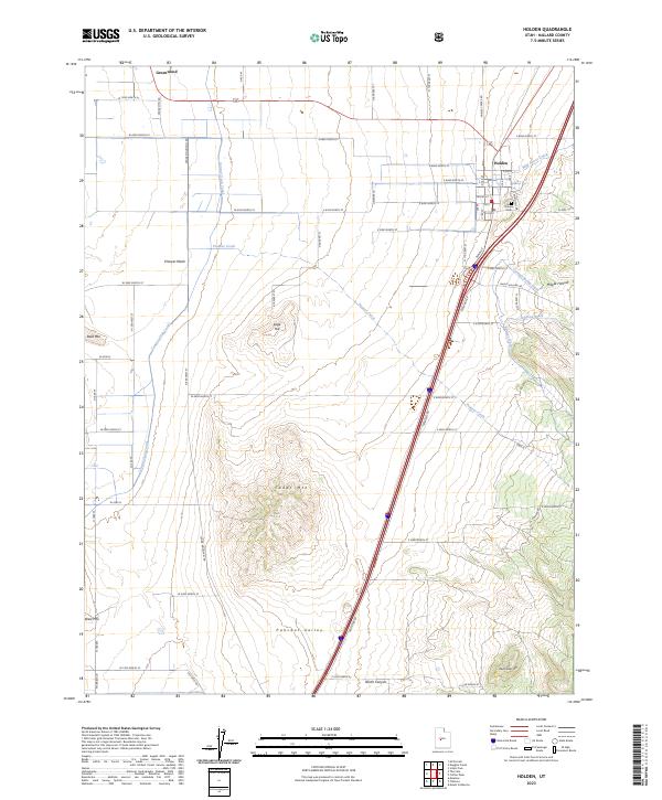 USGS Topographic Map – Holden
