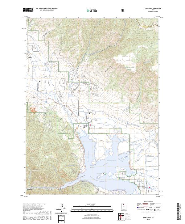 USGS Topographic Map – Huntsville