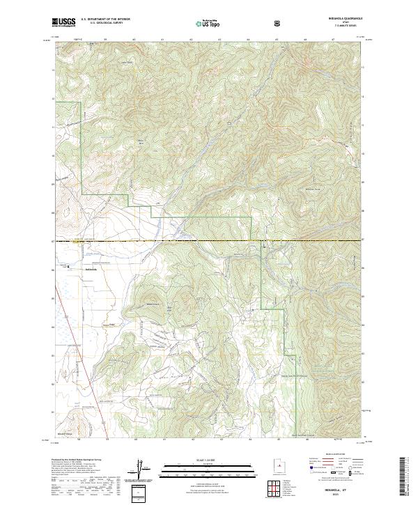 USGS Topographic Map – Indianola