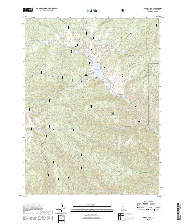 USGS Topographic Map – Jimmies Point