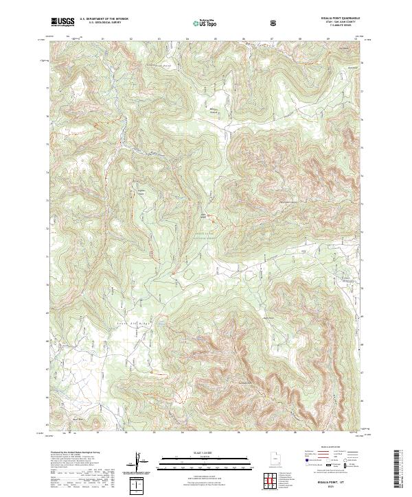 USGS Topographic Map – Kigalia Point