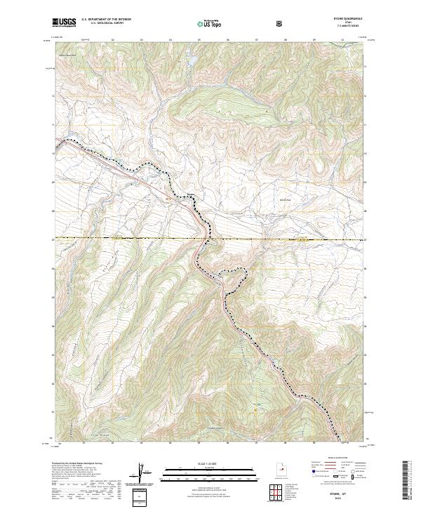 USGS Topographic Map – Kyune