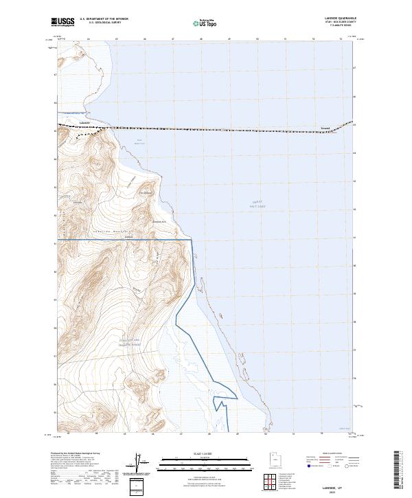 USGS Topographic Map – Lakeside