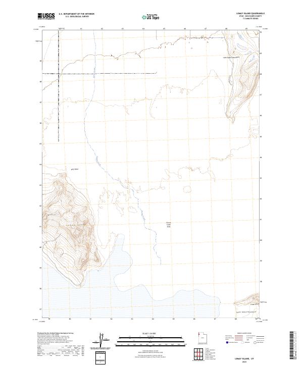 USGS Topographic Map – Lemay Island