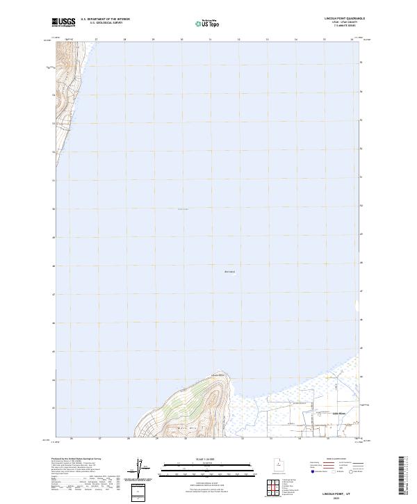 2023 Map of Lincoln Point, 2023 Print