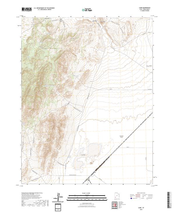 USGS Topographic Map – Lund