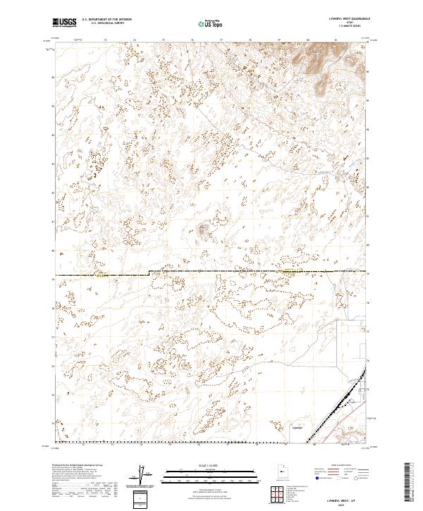 USGS Topographic Map – Lynndyl West