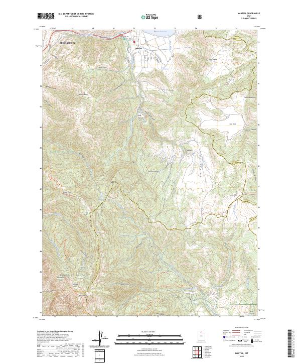USGS Topographic Map – Mantua