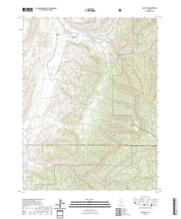 USGS Topographic Map – Mayfield