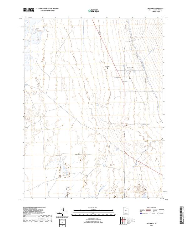 USGS Topographic Map – McCornick