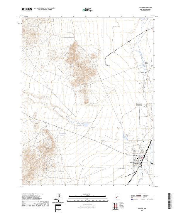 USGS Topographic Map – Milford