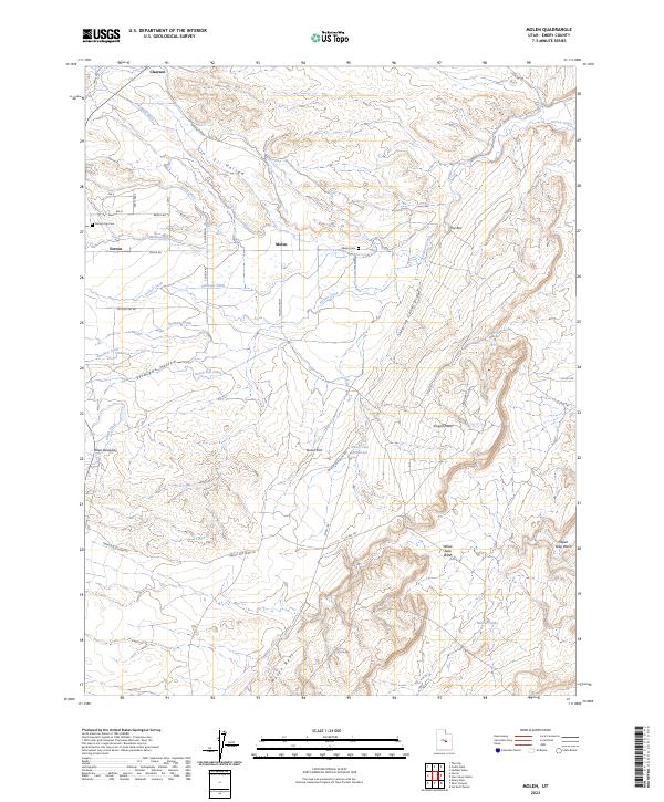 USGS Topographic Map – Molen