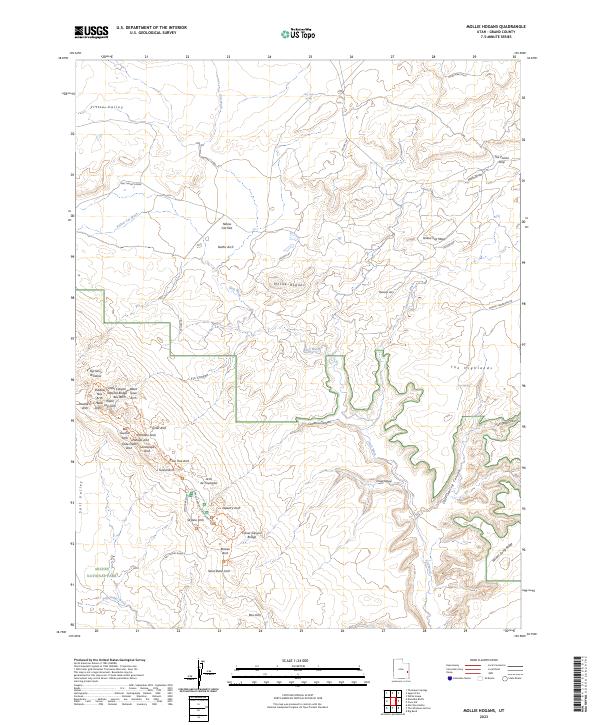 USGS Topographic Map – Mollie Hogans