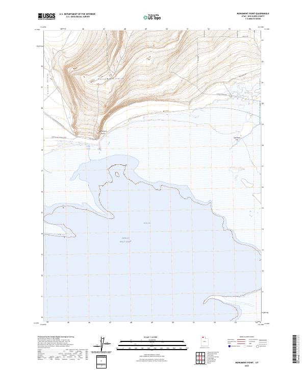 USGS Topographic Map – Monument Point