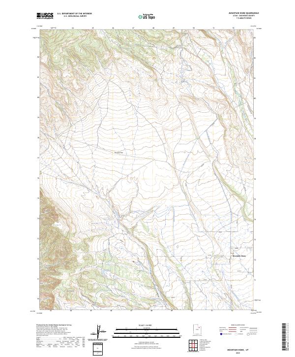 USGS Topographic Map – Mountain Home