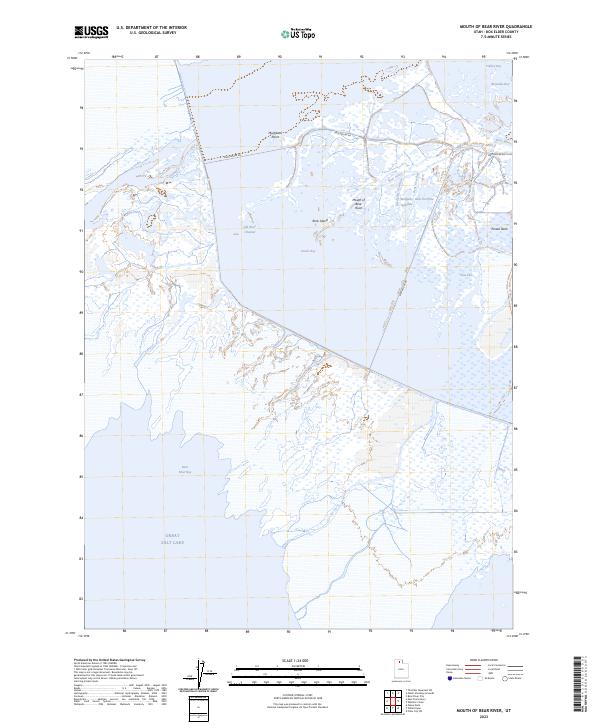 USGS Topographic Map – Mouth of Bear River
