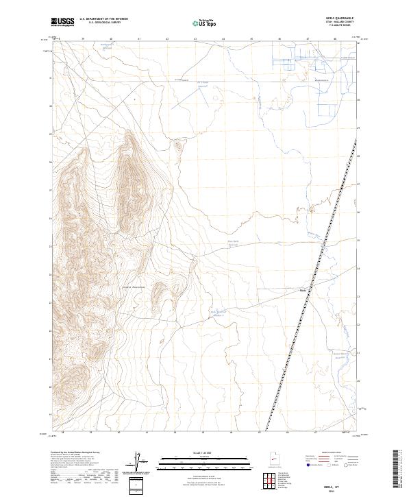 USGS Topographic Map – Neels